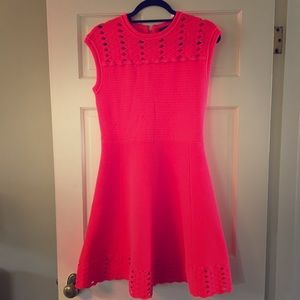 EUC Ted Baker Bright/Hot Pink Cocktail Dress